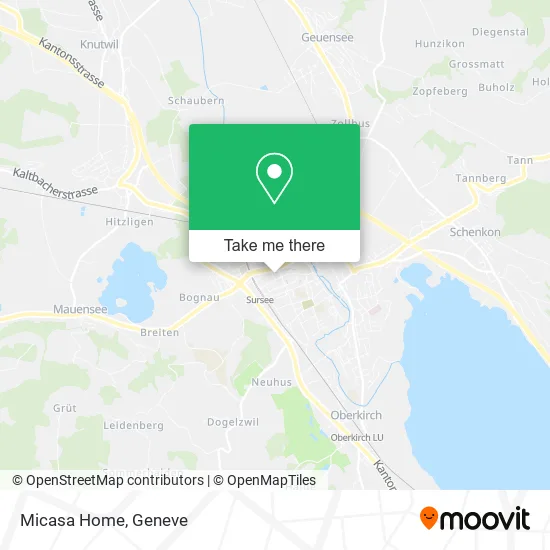 Micasa Home map
