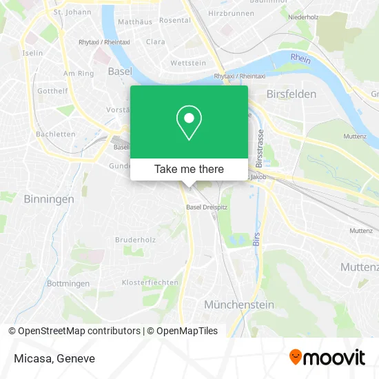 Micasa map