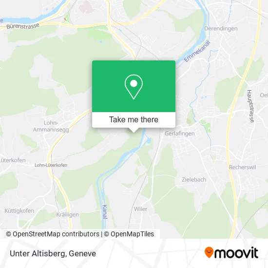 Unter Altisberg map