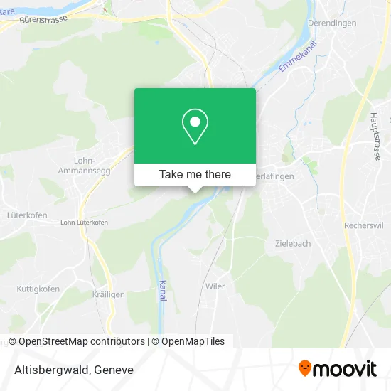 Altisbergwald map