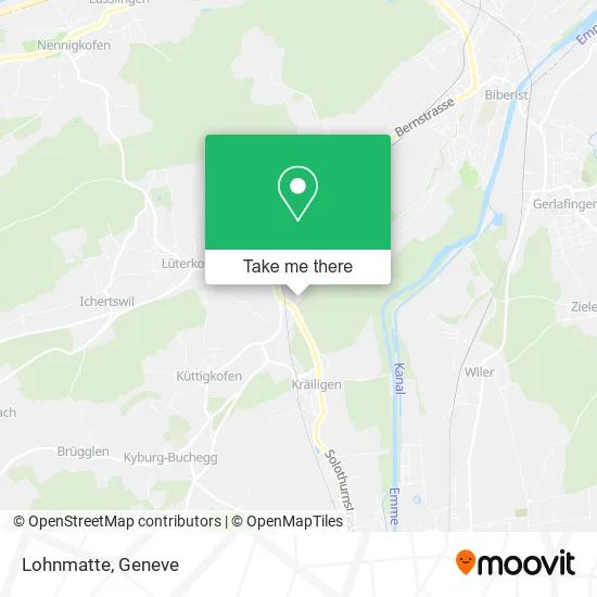 Lohnmatte map