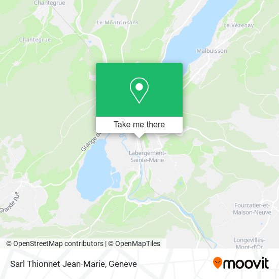 Sarl Thionnet Jean-Marie map