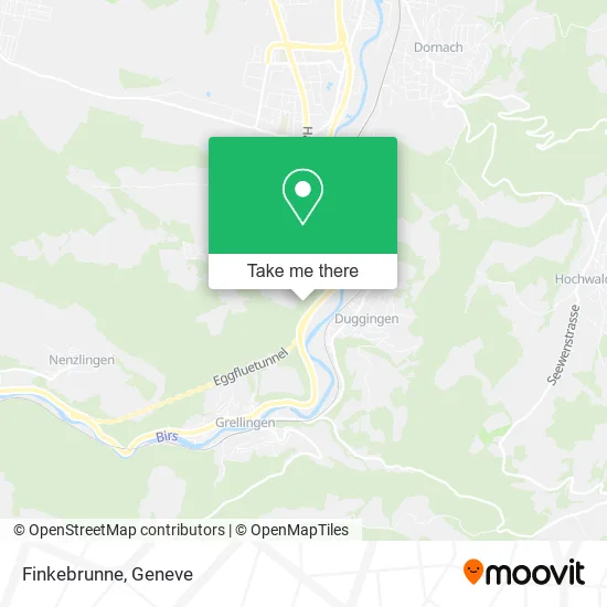 Finkebrunne map