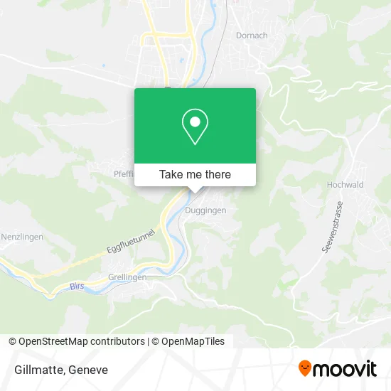 Gillmatte map