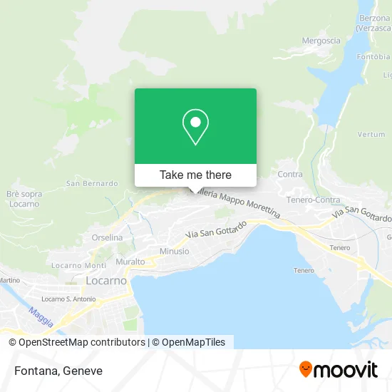 Fontana map