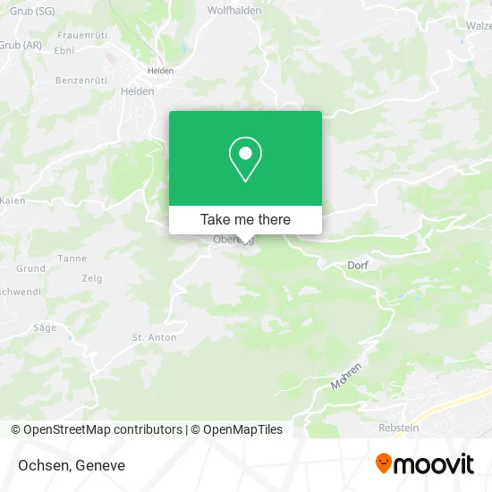 Ochsen map