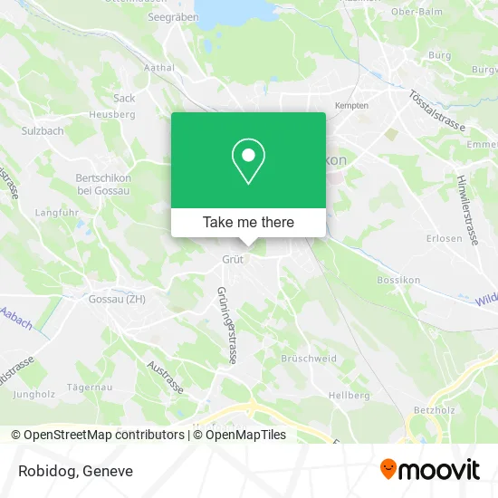 Robidog map