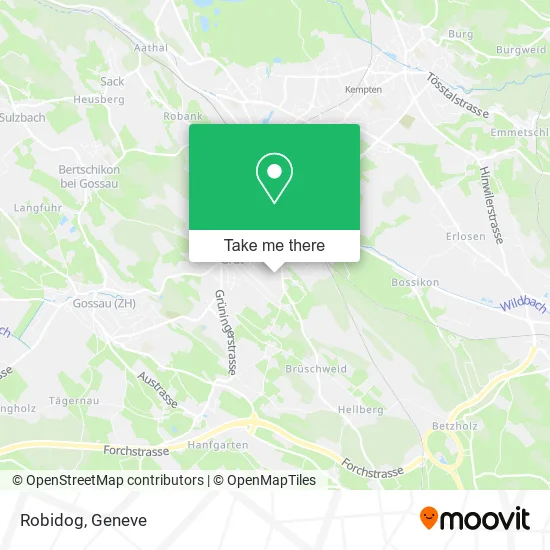 Robidog map