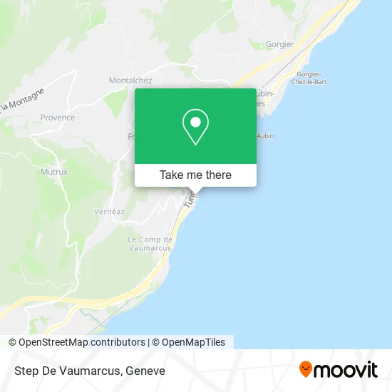 Step De Vaumarcus map