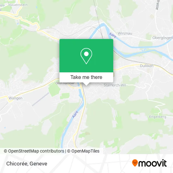 Chicorée map