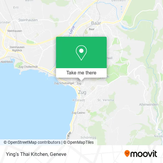 Ying's Thai Kitchen map