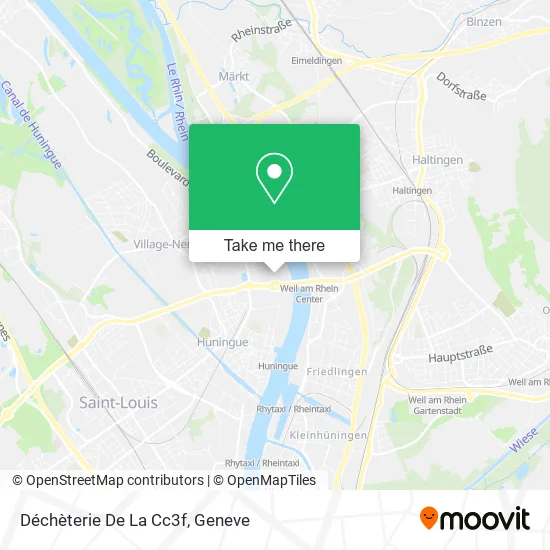 Déchèterie De La Cc3f map