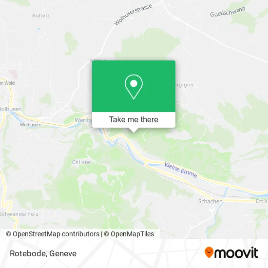 Rotebode map