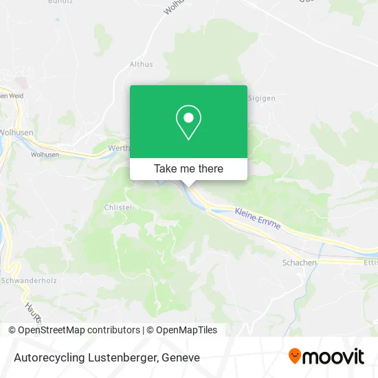 Autorecycling Lustenberger map