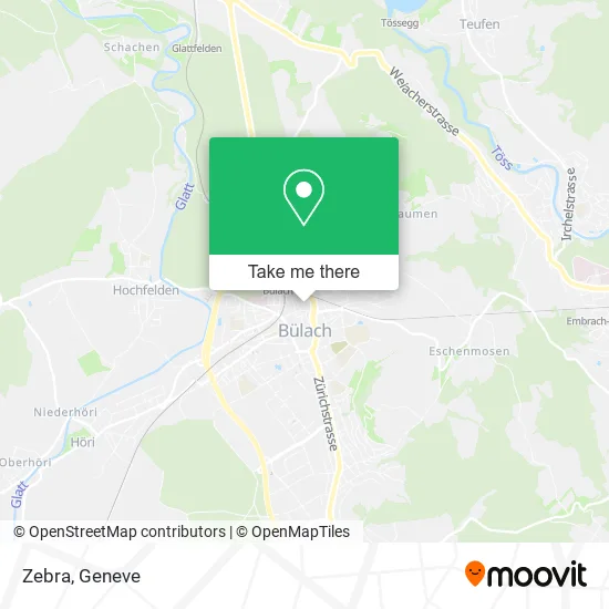 Zebra map