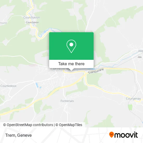 Trem map