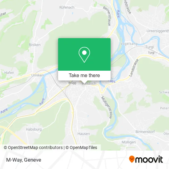 M-Way map
