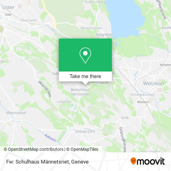 Fw: Schulhaus Männetsriet map