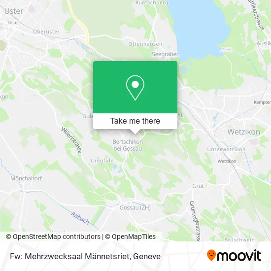 Fw: Mehrzwecksaal Männetsriet map