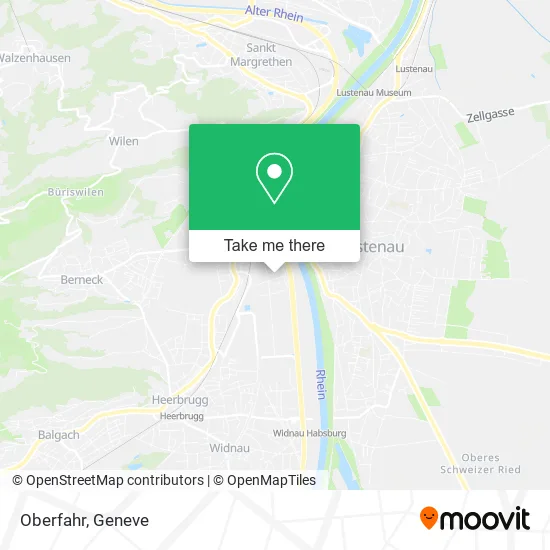 Oberfahr map