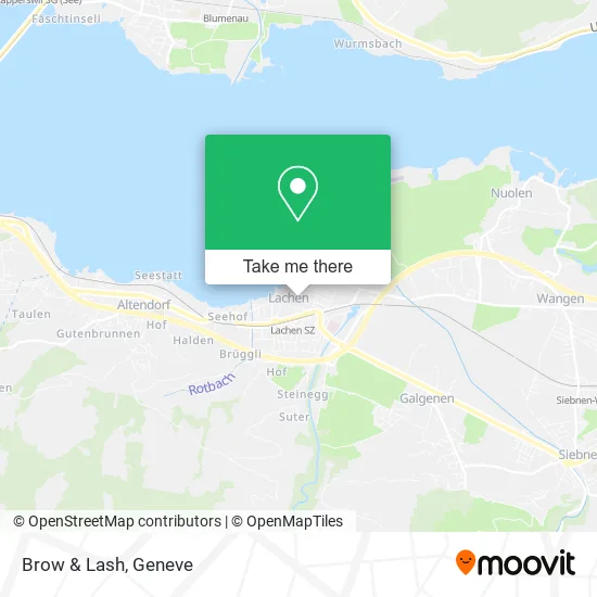 Brow & Lash map