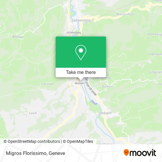 Migros Florissimo map