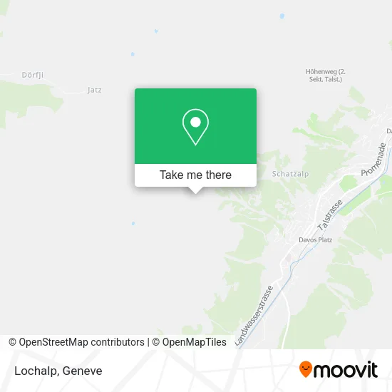 Lochalp map