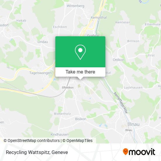 Recycling Wattspitz map