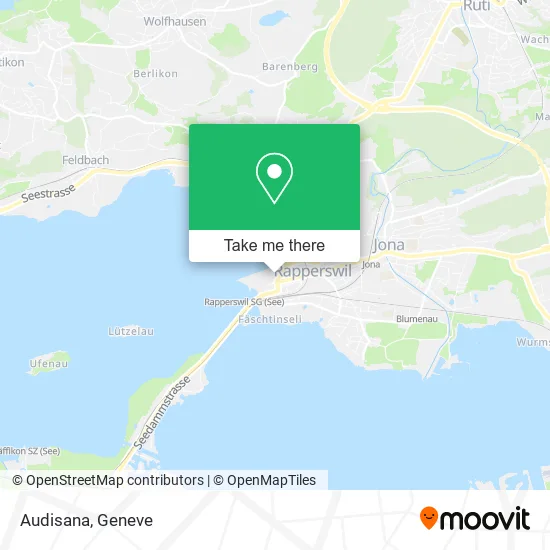 Audisana map