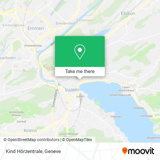 Kind Hörzentrale map