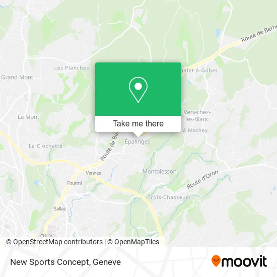 New Sports Concept map