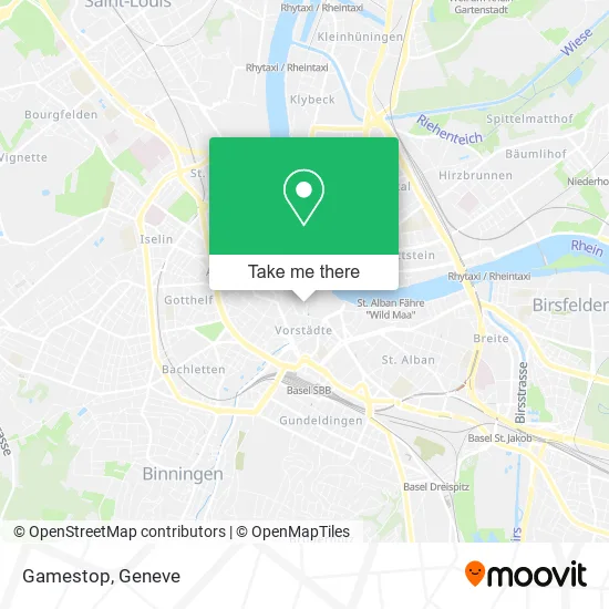 Gamestop map