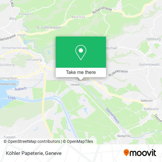 Köhler Papeterie map