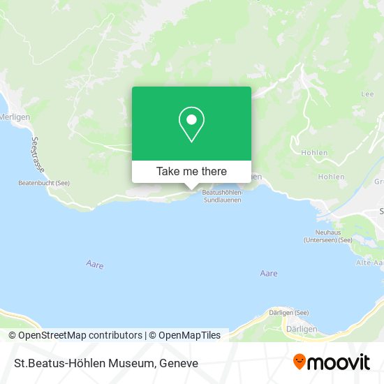 St.Beatus-Höhlen Museum map