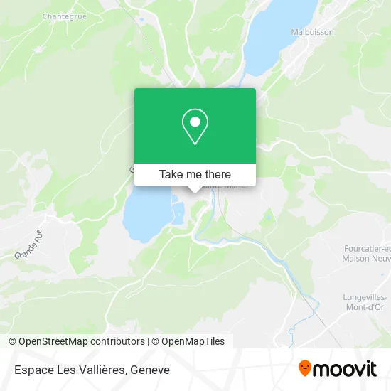 Espace Les Vallières plan