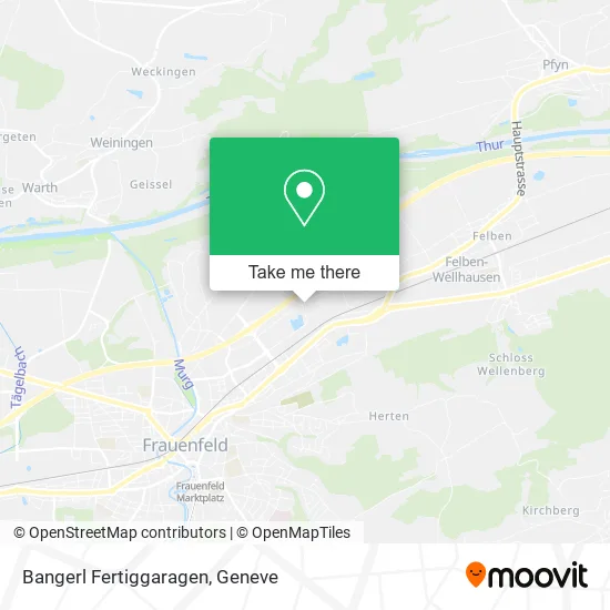 Bangerl Fertiggaragen map
