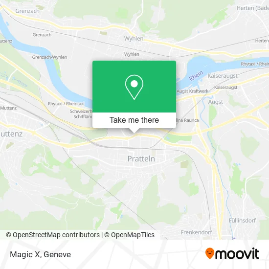 Magic X map