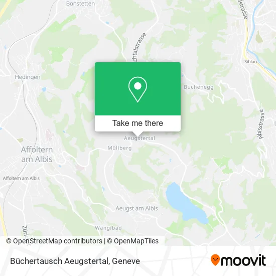 Büchertausch Aeugstertal map