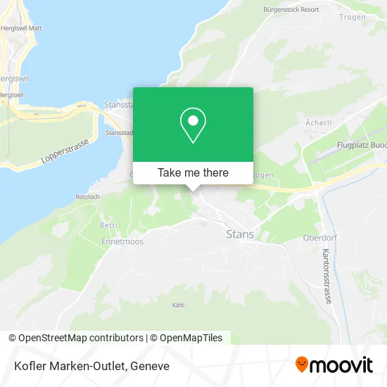 Kofler Marken-Outlet map