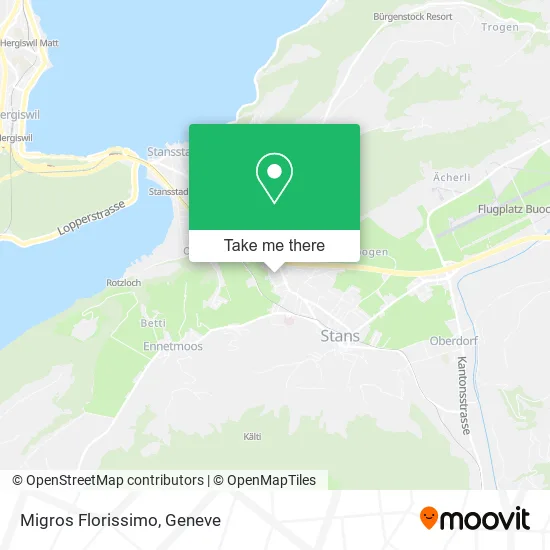 Migros Florissimo map