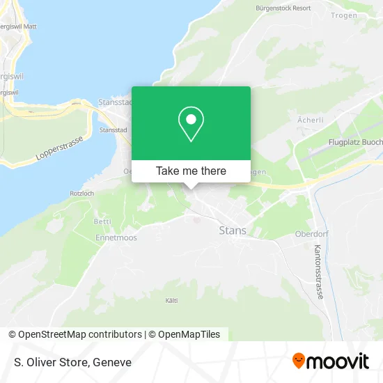 S. Oliver Store map