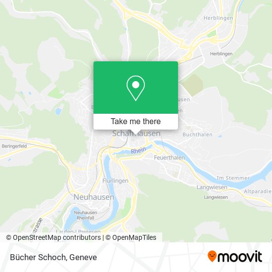 Bücher Schoch map