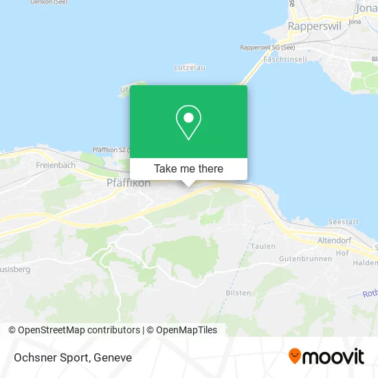 Ochsner Sport map