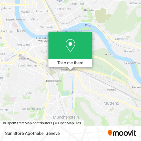 Sun Store Apotheke map