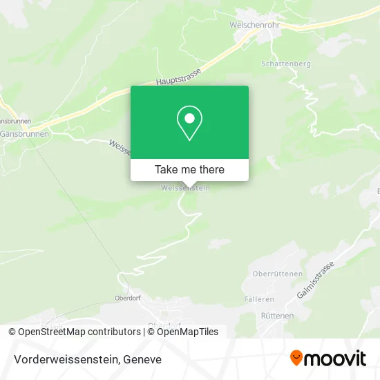 Vorderweissenstein map