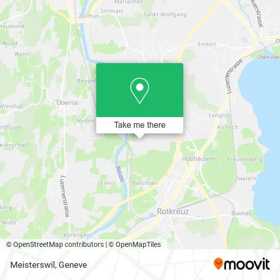 Meisterswil map