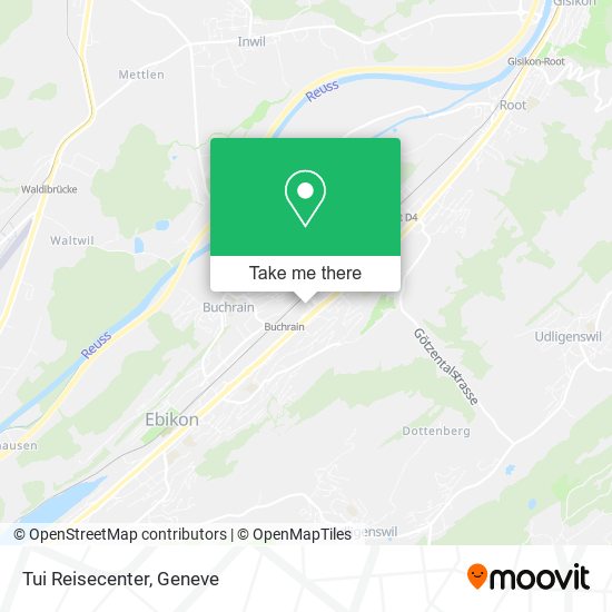 Tui Reisecenter map
