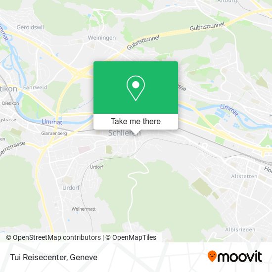 Tui Reisecenter map