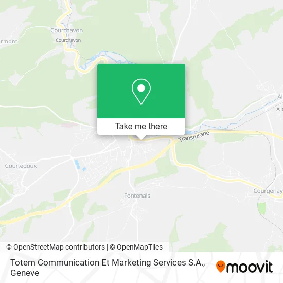 Totem Communication Et Marketing Services S.A. map