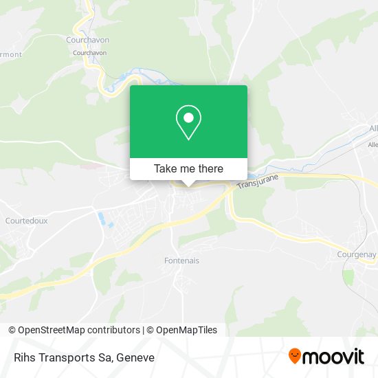 Rihs Transports Sa map